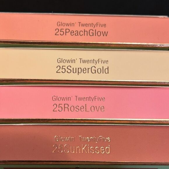 🦋Bundle 5 🦋 For $25 Pixi Glowin' Twenty Five Sunkissed Highlighter New FullSz - Picture 3 of 7